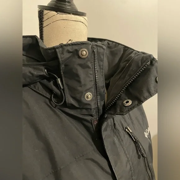 Columbia Jacket Black Waterproof Size Medium - Picture 4 of 7